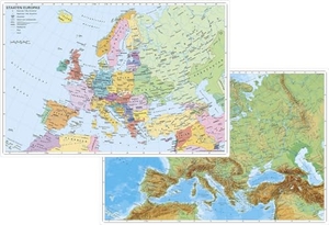 Europa physisch / politisch. DUO-Schreibunterlage. Stiefel Eurocart GmbH, 2014.