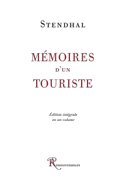 Mémoires d'un touriste