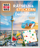 WAS IST WAS Rätseln und Stickern: Deutschland