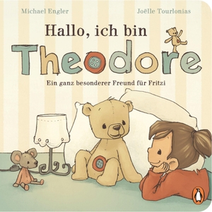Engler, Michael. Hallo, ich bin Theodore - Ein ganz besonderer Freund für Fritzi - Pappbilderbuch ab 18 Monaten. Penguin junior, 2026.