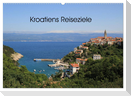 Kroatiens Reiseziele (Wandkalender 2024 DIN A2 quer), CALVENDO Monatskalender