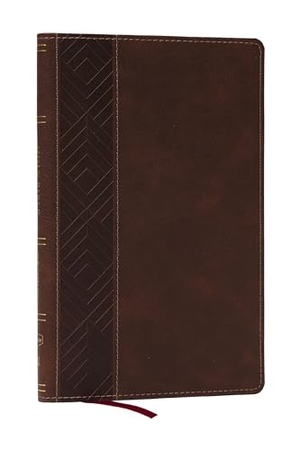 Nelson, Thomas. KJV, Personal Size New Testament, Brown Leathersoft, Red Letter, Comfort Print. Thomas Nelson Publishers, 2025.