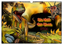 Die Welt der Dinos 2024 (Wandkalender 2024 DIN A3 quer), CALVENDO Monatskalender