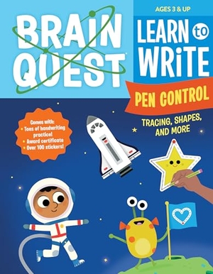 Publishing, Workman. Brain Quest Learn to Write: Pen Control, Tracing, Shapes, and More. Workman Publishing, 2023.