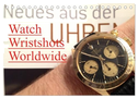 Watch Wristshots Worldwide (Tischkalender 2025 DIN A5 quer), CALVENDO Monatskalender