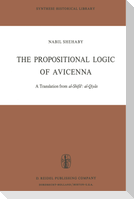 The Propositional Logic of Avicenna