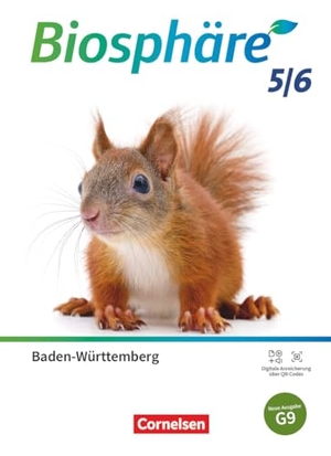 Biosphäre Sekundarstufe I - Band 1: 5./6. Schuljahr - G9 Baden-Württemberg ab 2025 - Schulbuch. Cornelsen Verlag GmbH, 2026.
