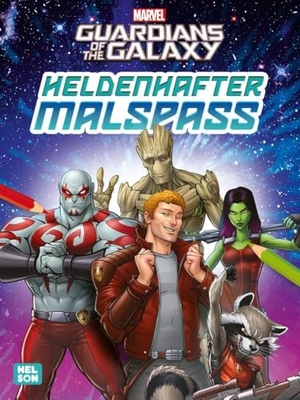 MARVEL: Guardians of the Galaxy: Heldenhafter Malspaß - Für Fans von Groot, Rocket, Star-Lord und ihren Freunden | Für Kinder ab 4 Jahren. Nelson Verlag, 2024.