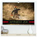 MOTOCROSS 2024 (hochwertiger Premium Wandkalender 2024 DIN A2 quer), Kunstdruck in Hochglanz