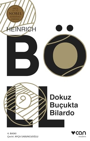 Böll, Heinrich. Dokuz Bucukta Bilardo. Can Yayinlari, 2024.