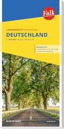 Falk Länderkarte Falkfaltung Deutschland 1:650.000