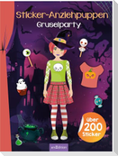 Sticker-Anziehpuppen - Gruselparty