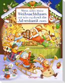 Wenn sieben kleine Weihnachtshasen mit Schwung durch die Adventszeit rasen