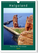 Helgoland, Perle der Nordsee (Wandkalender 2024 DIN A4 hoch), CALVENDO Monatskalender