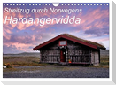 Streifzug durch Norwegens Hardangervidda (Wandkalender 2024 DIN A4 quer), CALVENDO Monatskalender