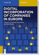 Digital Incorporation of Companies in Europe