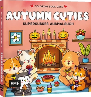 Coloring, Book. Cozy Coloring - Autumn Cuties - Supersüßes Ausmalbuch zum Entspannen und Träumen - Für Erwachsene, Teenager und Kinder. Edition Michael Fischer, 2026.
