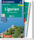KOMPASS Wanderführer Ligurien mit Cinque Terre, 50 Touren mit Extra-Tourenkarte
