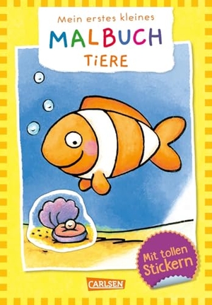 Mein erstes kleines Malbuch: Tiere (VE5) - Mit tollen Stickern | Ausmalbilder für Kita-Kinder ab 3 Jahren für unterwegs. Carlsen Verlag GmbH, 2025.