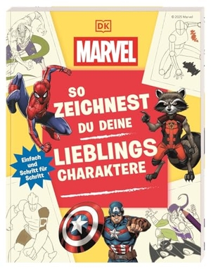 DK Verlag - Kids (Hrsg.). Marvel. So zeichnest du deine Lieblingscharaktere - Einfach und Schritt für Schritt. Über 20 Anleitungen für Spider-Man, Hulk, Iron Man & Co.. Dorling Kindersley Verlag, 2026.
