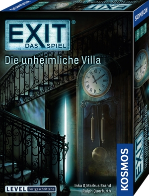 Brand, Inka / Brand, Markus et al. EXIT - Die unheimliche Villa - Exit - Das Spiel für 1 - 4 Spieler. Franckh-Kosmos, 2018.