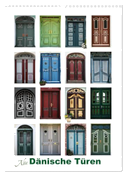 Alte Dänische Türen (Wandkalender 2024 DIN A3 hoch), CALVENDO Monatskalender
