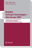 Reliable Software Technologies - Ada-Europe 2007