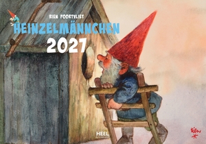 Poortvliet, Rien. Heinzelmännchen Kalender 2027 - Märchenhafte Zeichnungen des niederländischen Malers Rien Poortvliet. Edition Lempertz, 2026.