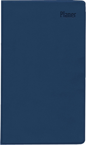 Zettler Kalender (Hrsg.). Taschenplaner Leporello PVC blau 2025 - Bürokalender 9,5x16 cm - 1 Monat auf 2 Seiten - separates Adressheft - faltbar - Notizheft - 510-1015. Neumann Verlage GmbH & Co, 2024.