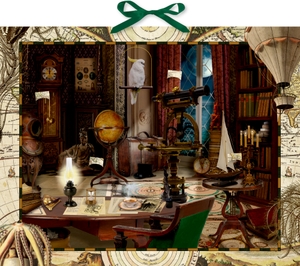 Niessen, Susan. Zettelkalender - Weihnachten mit Jules Verne. Coppenrath F, 2023.