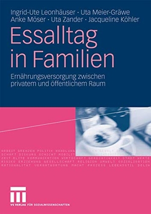 Leonhäuser, Ingrid-Ute / Meier-Gräwe, Uta et al. Essalltag in Familien - Ernährungsversorgung zwischen privatem und öffentlichem Raum. VS Verlag für Sozialwissenschaften, 2009.