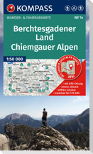 KOMPASS Wanderkarte 14 Berchtesgadener Land, Chiemgauer Alpen 1:50.000