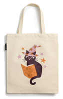 Witchy Cat Tote Bag