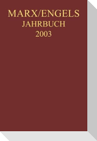 Marx-Engels-Jahrbuch 2003, 2 Bände