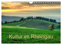Kultur im Rheingau (Wandkalender 2024 DIN A4 quer), CALVENDO Monatskalender