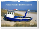 Norddeutsche Impressionen (Wandkalender 2025 DIN A4 quer), CALVENDO Monatskalender