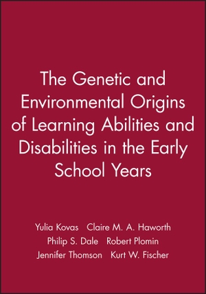 Kovas, Yulia / Haworth, Claire M A et al. The Genetic and Environmental Origins of Learning Abilities and Disabilities in the Early School Years. Wiley, 2007.