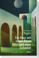 Ein Haus mit einem Baum und einer Schaukel