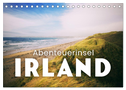 Abenteuerinsel Irland (Tischkalender 2024 DIN A5 quer), CALVENDO Monatskalender