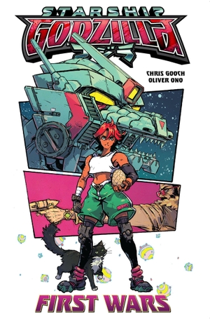 Gooch, Chris / Oliver Ono. Starship Godzilla [Kai-Sei Era]: First Wars. Idea & Design Works, 2026.