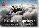Fallschirmspringer. Absprung der U.S. Navy Seals (Tischkalender 2022 DIN A5 quer)