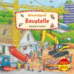 Braun, Christina. Maxi Pixi 424: VE 5: Wimmelspaß Baustelle (5 Exemplare). Carlsen Verlag GmbH, 2023.