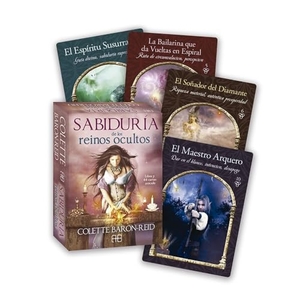 Baron-Reid, Colette. Sabiduría de los reinos ocultos : libro y 44 cartas oráculo. Arkano Books., 2019.