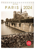 altes Paris 2024 (Tischkalender 2024 DIN A5 hoch), CALVENDO Monatskalender