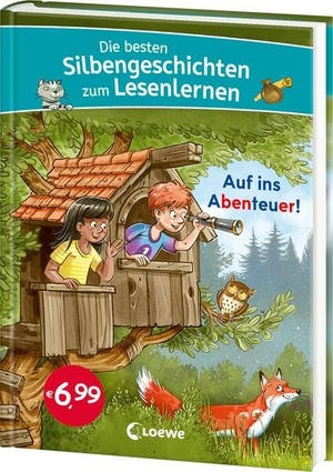 Die besten Silbengeschichten zum Lesenlernen - Auf ins Abenteuer! - Silbe für Silbe zum Leseprofi - Mit Silbenfärbung zum leichteren Erfassen der Wörter - Für Kinder ab 6 Jahren. Loewe Verlag GmbH, 2026.