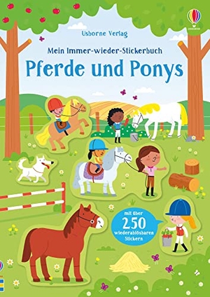 Robson, Kirsteen. Mein Immer-wieder-Stickerbuch: Pferde und Ponys. Usborne Verlag, 2020.