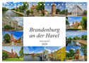 Brandenburg an der Havel Impressionen (Tischkalender 2024 DIN A5 quer), CALVENDO Monatskalender