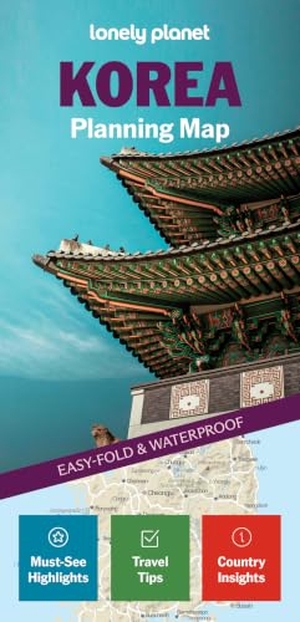 Lonely Planet. Lonely Planet Korea Planning Map - Durable, Waterproof, Easy-Fold Travel Map with Attractions, Itineraries & Transport Guide | Handy Slipcase for Korea Adventures. Lonely Planet Global Limited, 2026.