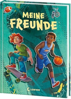 Meine Freunde (Sport) - Cooles Eintragbuch für die besten Schulfreund*innen - Das perfekte Geschenk für alle Sport-Fans. Loewe Verlag GmbH, 2025.
