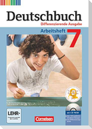 Deutschbuch 7. Schuljahr. Arbeitsheft mit Lösungen und Übungs-CD-ROM